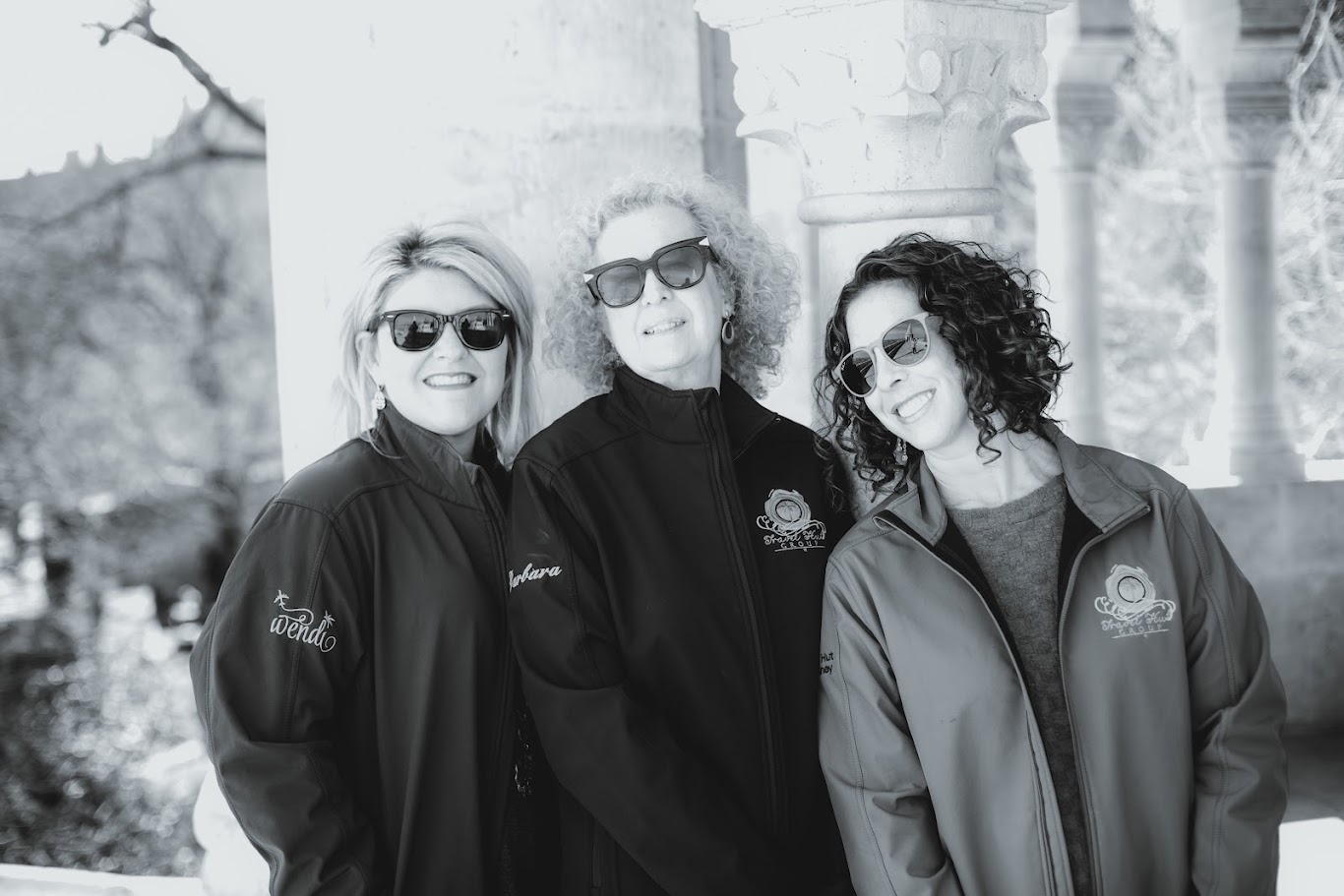 Wendi, Barbara and Courtney in Budapest