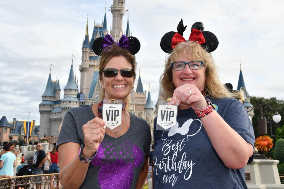 Kelli and Renee in their happy place